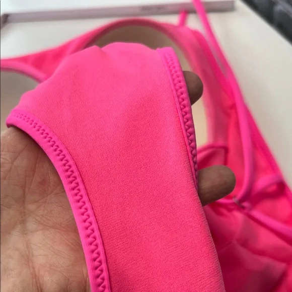 NWT Athleta Women's Vibrant Pink one piece swimsuit - Picture 11 of 11